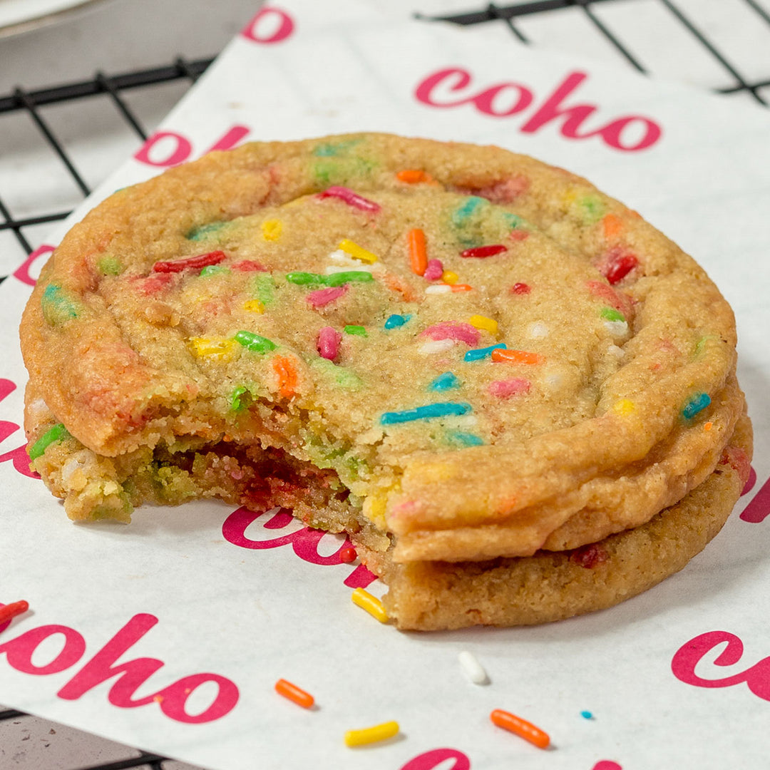 Eggless Birthday Sprinkles (2 Cookies)
