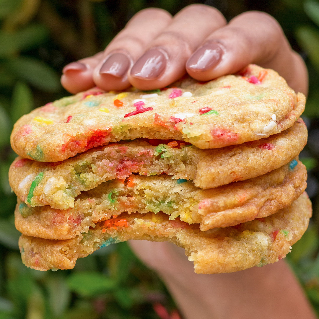 Eggless Birthday Sprinkles (4 cookies)