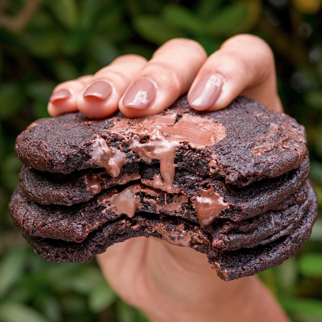 Eggless Triple Chocolate (4 cookies)